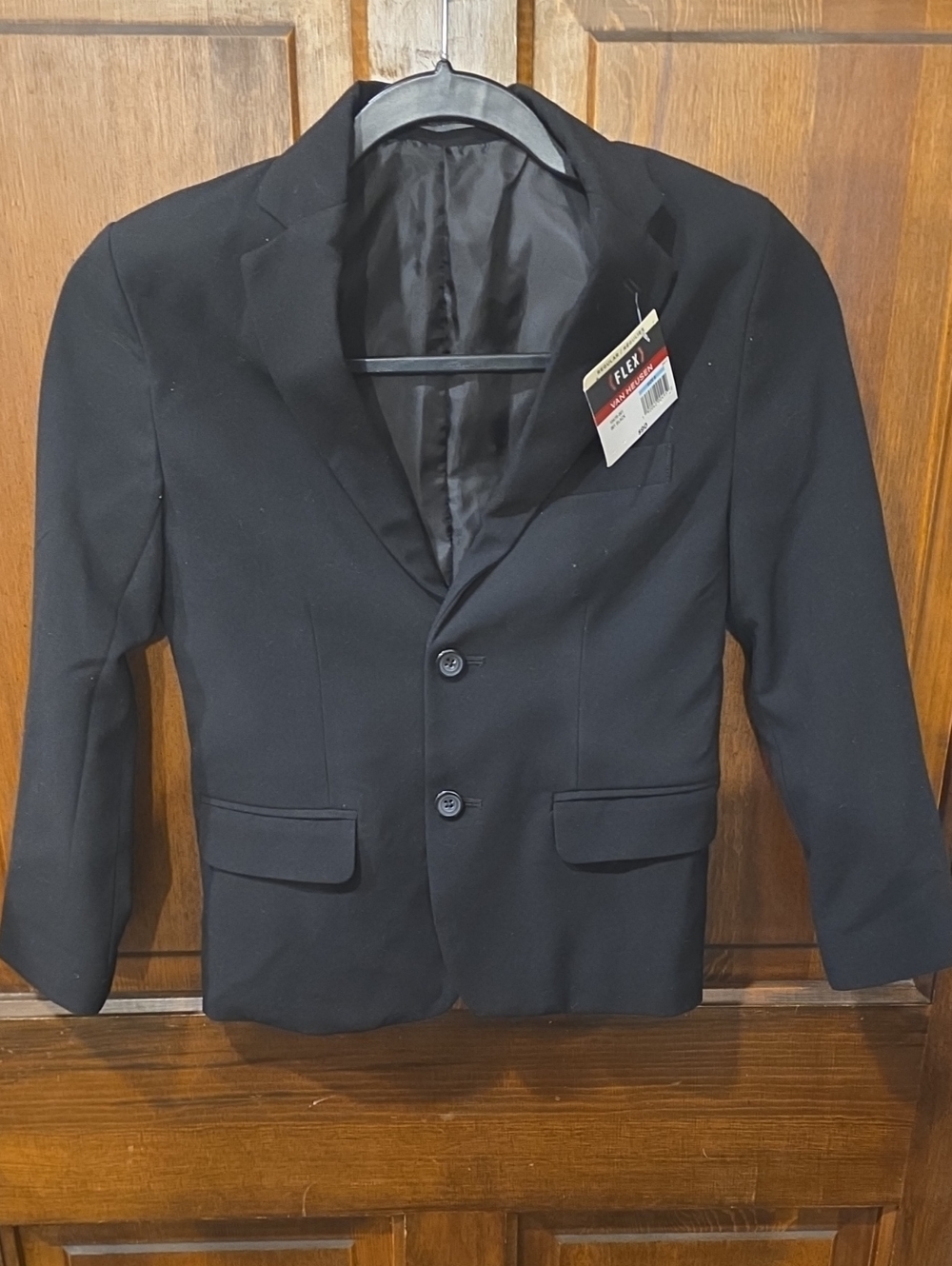 Van Heusen Black Two-Button Kids Blazer